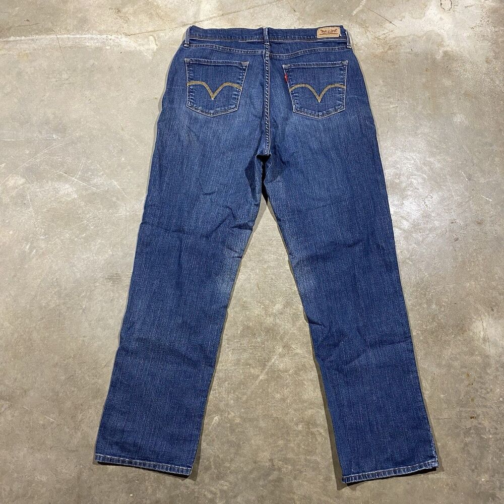 Levi’s 512 Perfectly Slimming Straight Leg Jeans Women’s 31x29 Medium Wash